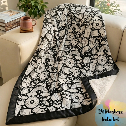 SnuggleInk™ Coloring Blanket