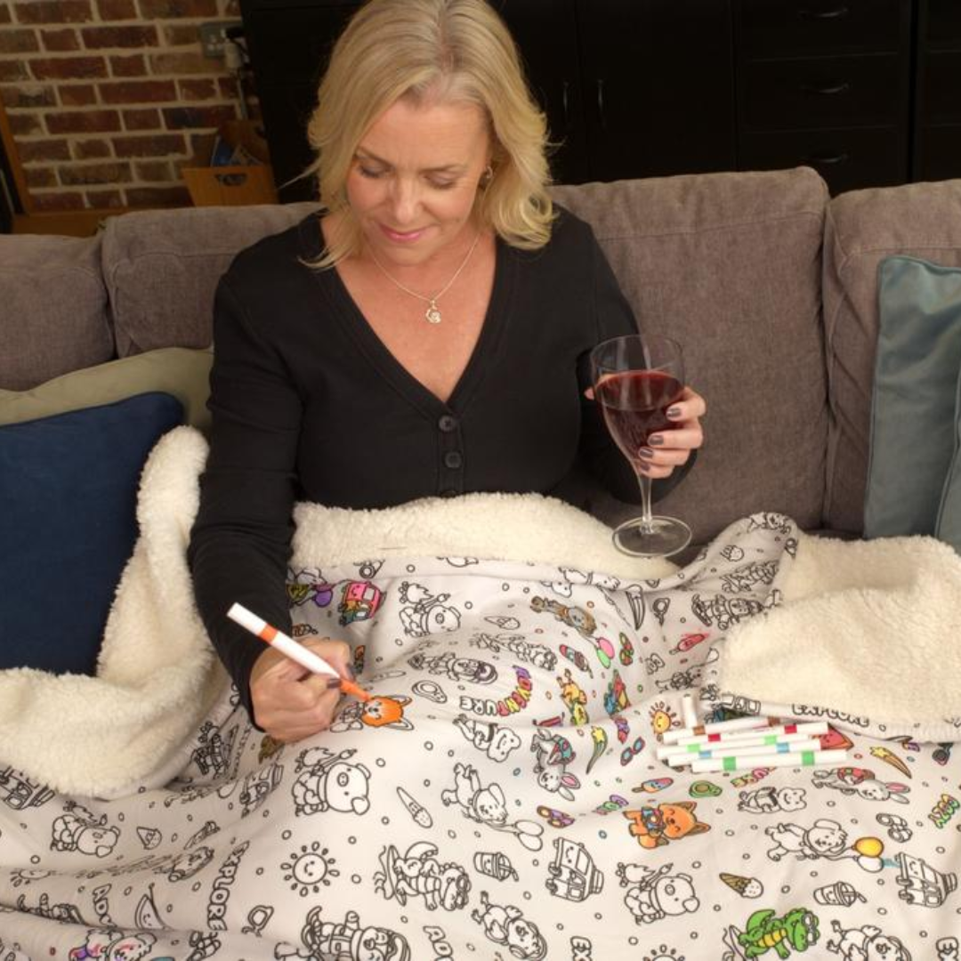 SnuggleInk™ Coloring Blanket