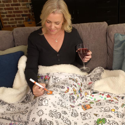 SnuggleInk™ Coloring Blanket