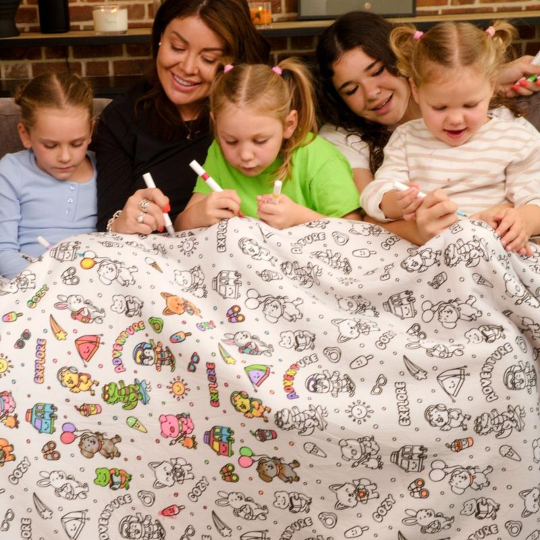 SnuggleInk™ Coloring Blanket